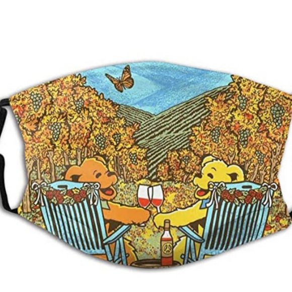 Accessories - Grateful dead Face Cover Headband Balaclavas
